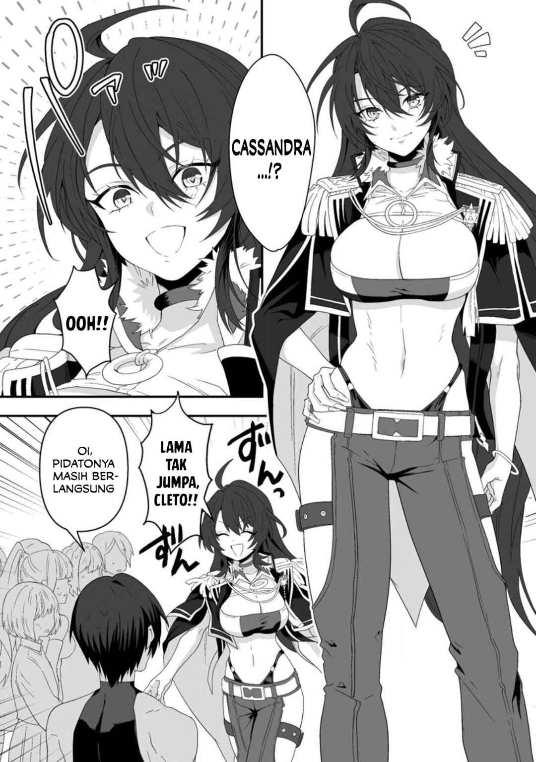 Teisou Gyakuten Sekai de Yuiitsu no Otoko Kishi no Ore, Onna Kishi Gakuen ni Nyuugaku Shitara Nazeka Eiyou Atsukai Sareta: Zetsurin Skill de Harem Musou Chapter 4.1 - Page 8