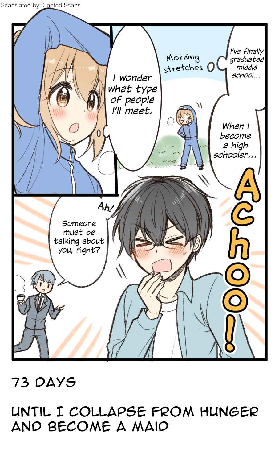 100-nichi go ni Kuufuku de Taore Maid ni Naru Onnanoko Chapter 27 - Page 1