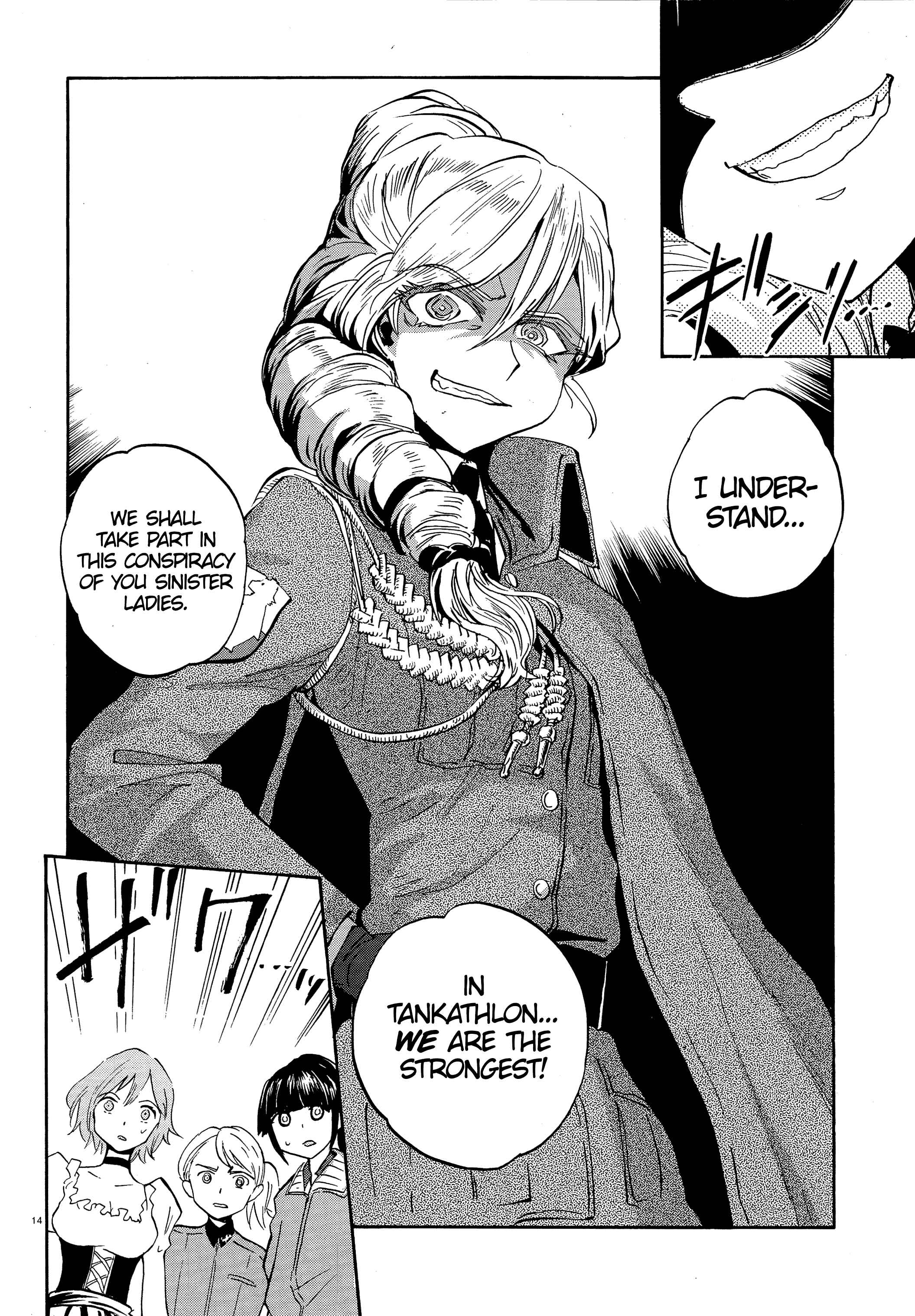 Girls und Panzer: Ribbon no Musha Chapter 22 - Page 14