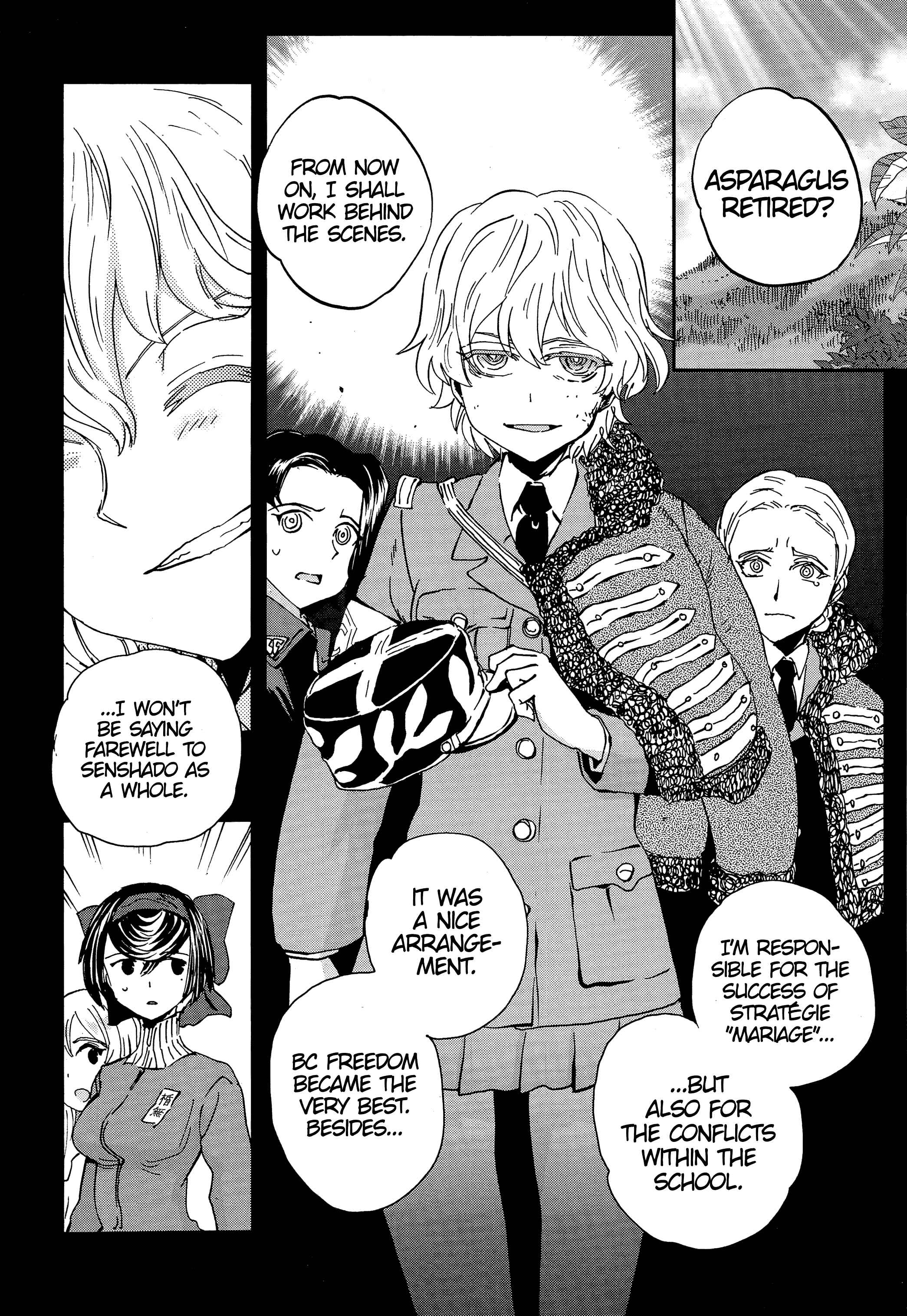 Girls und Panzer: Ribbon no Musha Chapter 22 - Page 24