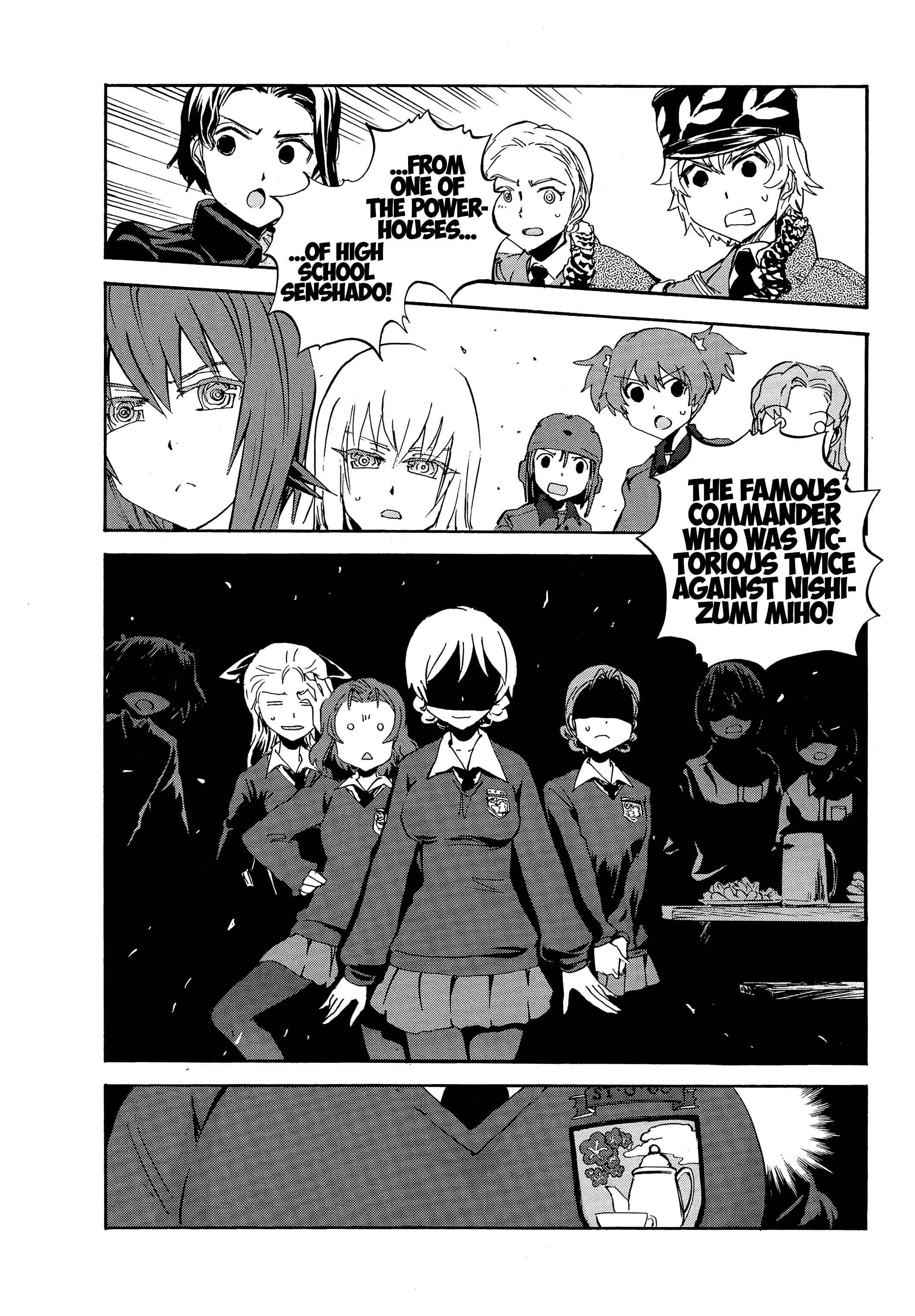Girls und Panzer: Ribbon no Musha Chapter 22 - Page 3