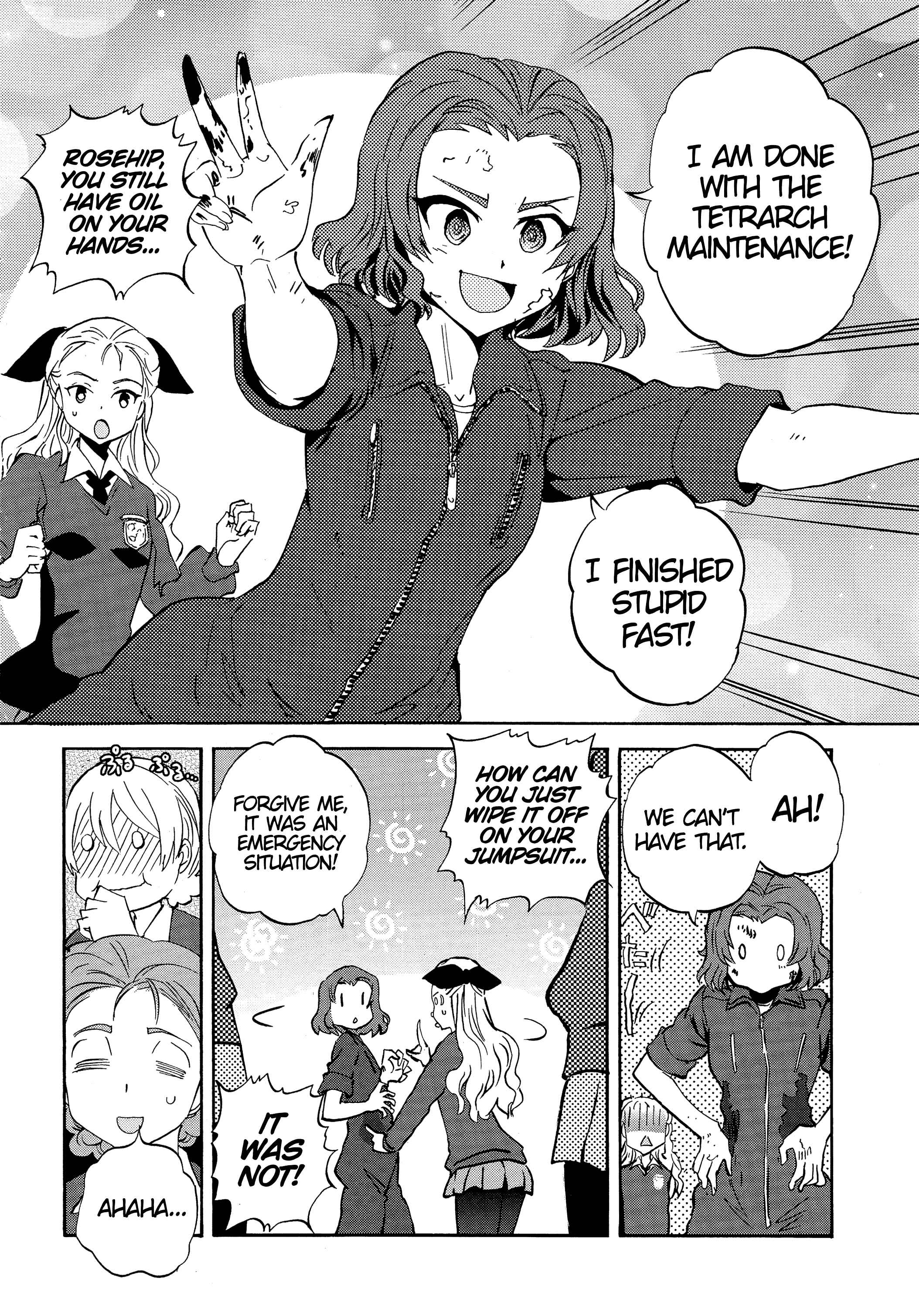 Girls und Panzer: Ribbon no Musha Chapter 22 - Page 32