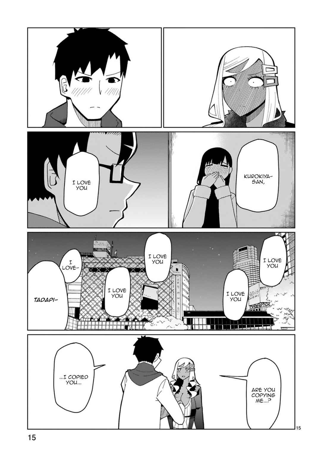 Tedama ni Toritai Kurokiya-san Chapter 38 - Page 15
