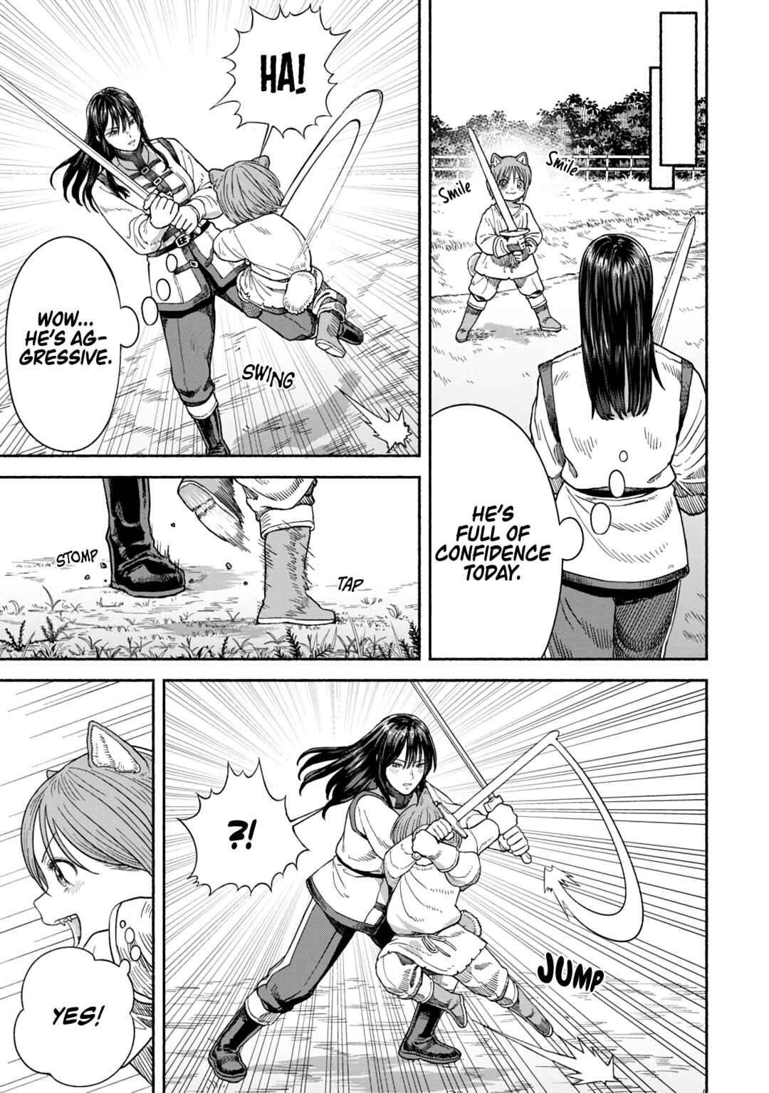 Onna Kishi to Kemomimi no Ko Chapter 12 - Page 2