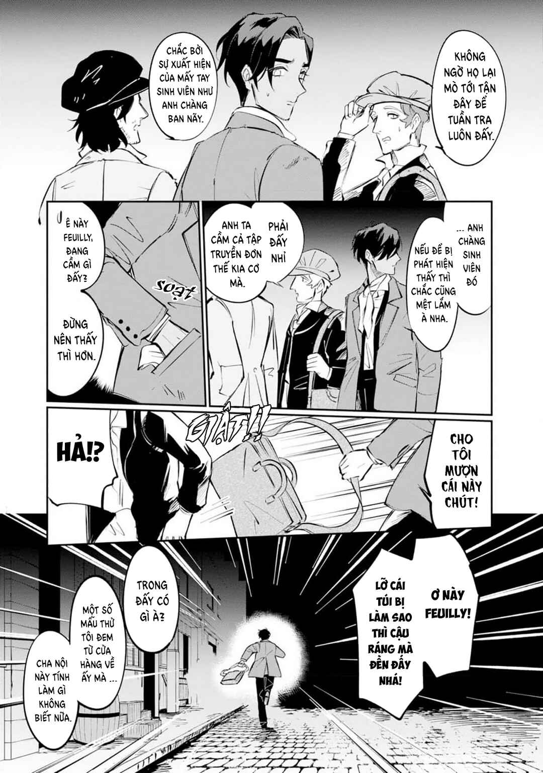 Les Misérables yori: L'Heure Bleue no Tomora e Chapter 3 - Page 10