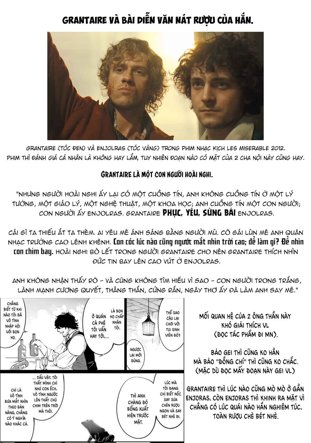 Les Misérables yori: L'Heure Bleue no Tomora e Chapter 3 - Page 29