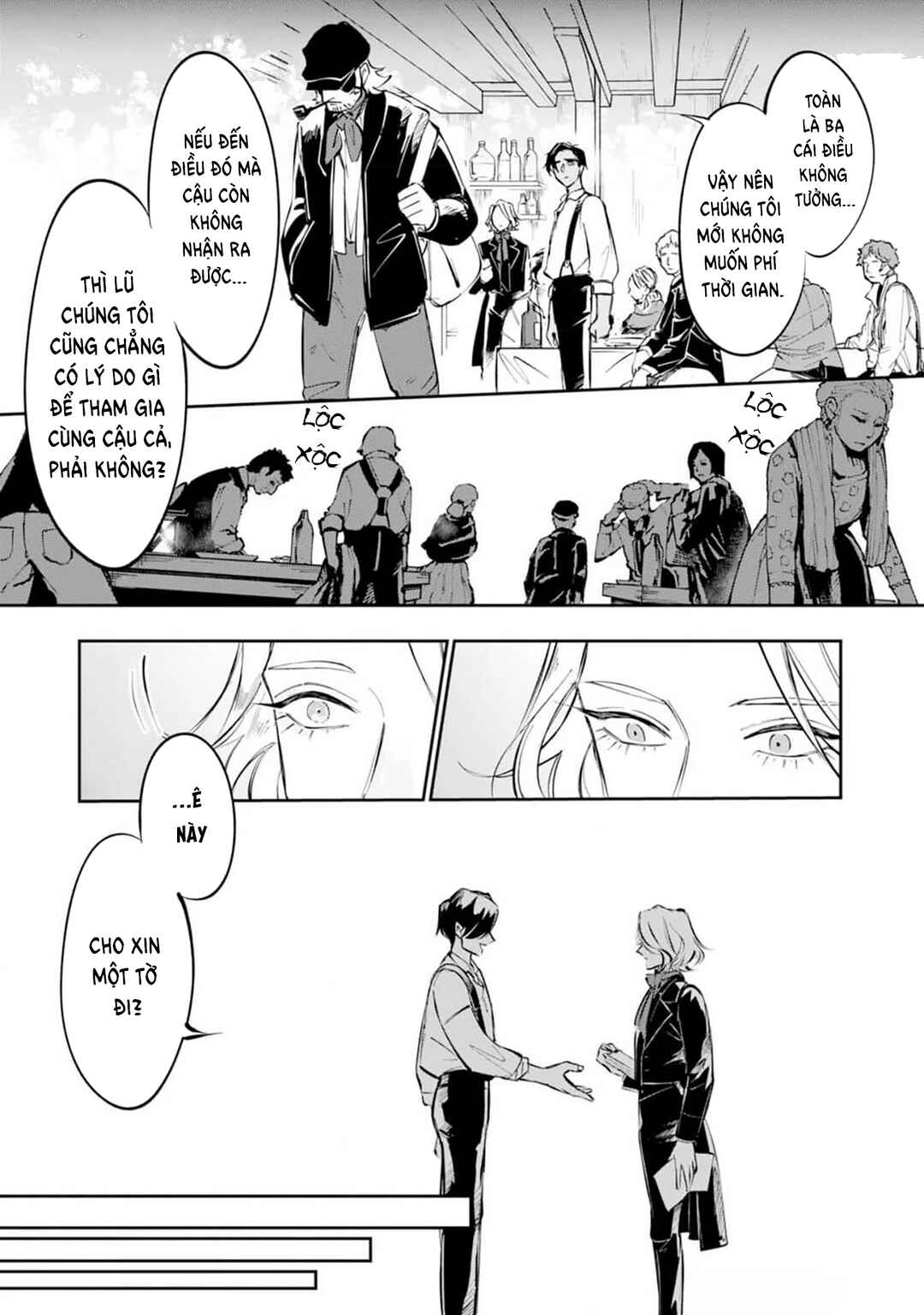Les Misérables yori: L'Heure Bleue no Tomora e Chapter 3 - Page 8