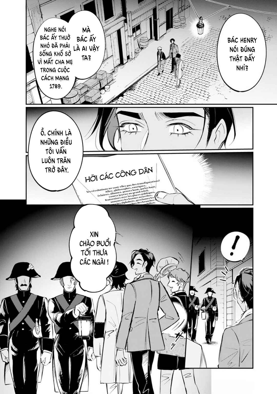 Les Misérables yori: L'Heure Bleue no Tomora e Chapter 3 - Page 9