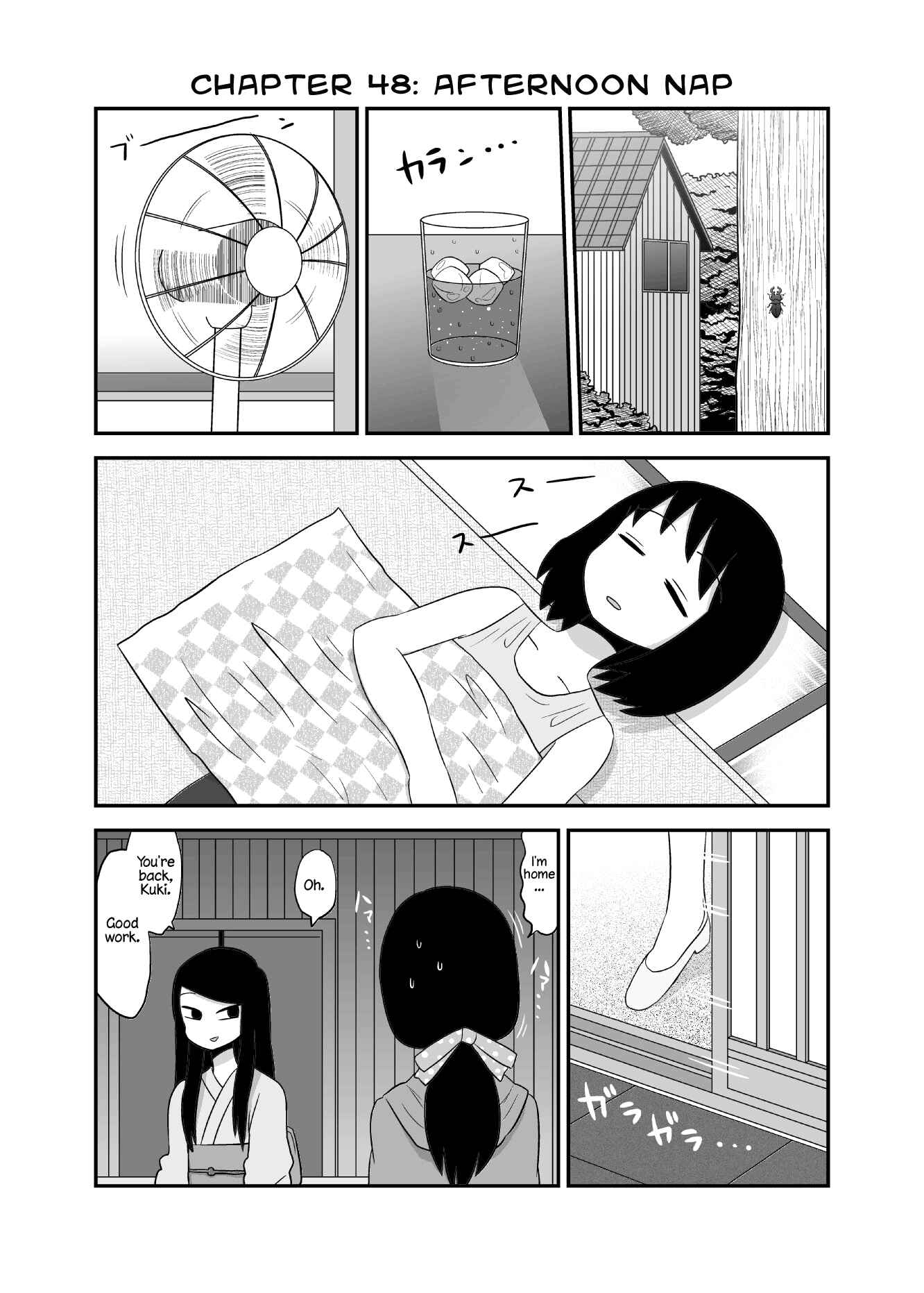 Yuri Natsu: Minshuku Kagaya Chapter 48 - Page 1