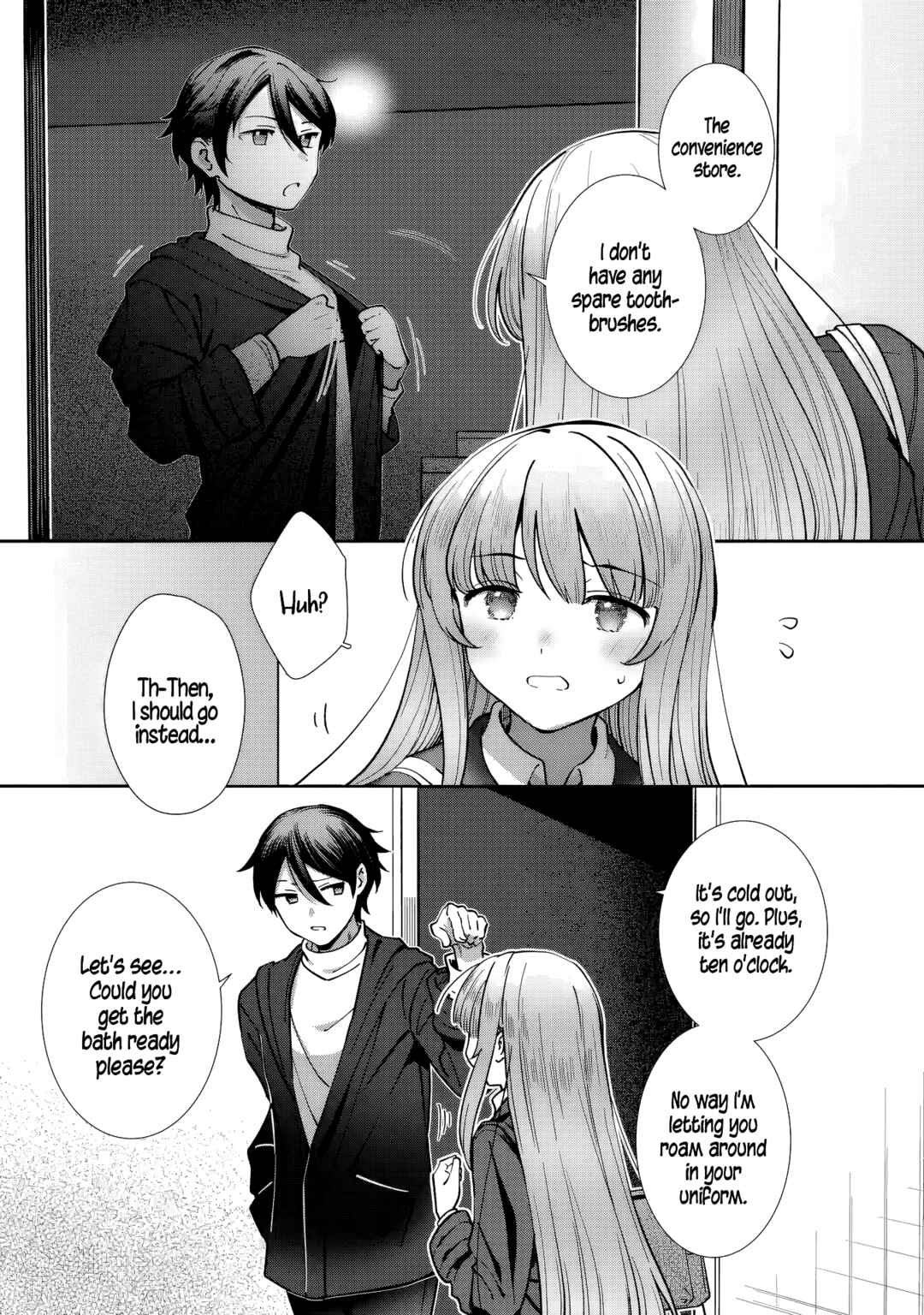 Otonari no Tenshi-sama ni Itsunomanika Dame Ningen ni Sareteita Ken: after the rain Chapter 17 - Page 3
