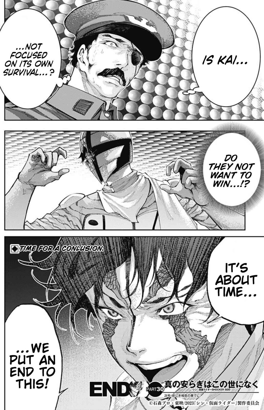 There is No True Peace in this World -Shin Kamen Rider Shocker Side- Chapter 30 - Page 18