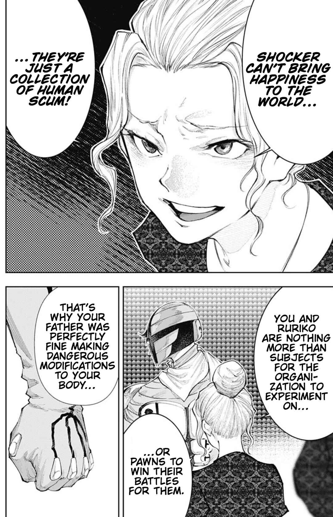 There is No True Peace in this World -Shin Kamen Rider Shocker Side- Chapter 30 - Page 8