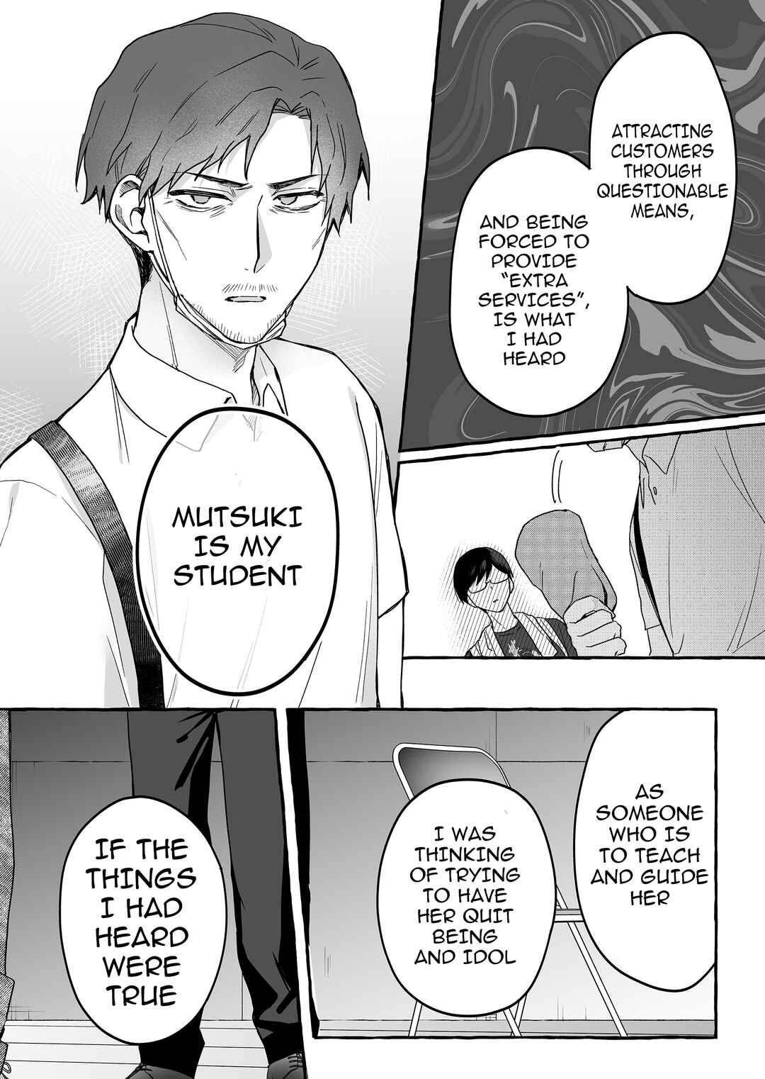 Damedol to Sekai ni 1-nin dake no Fan Chapter 38 - Page 10