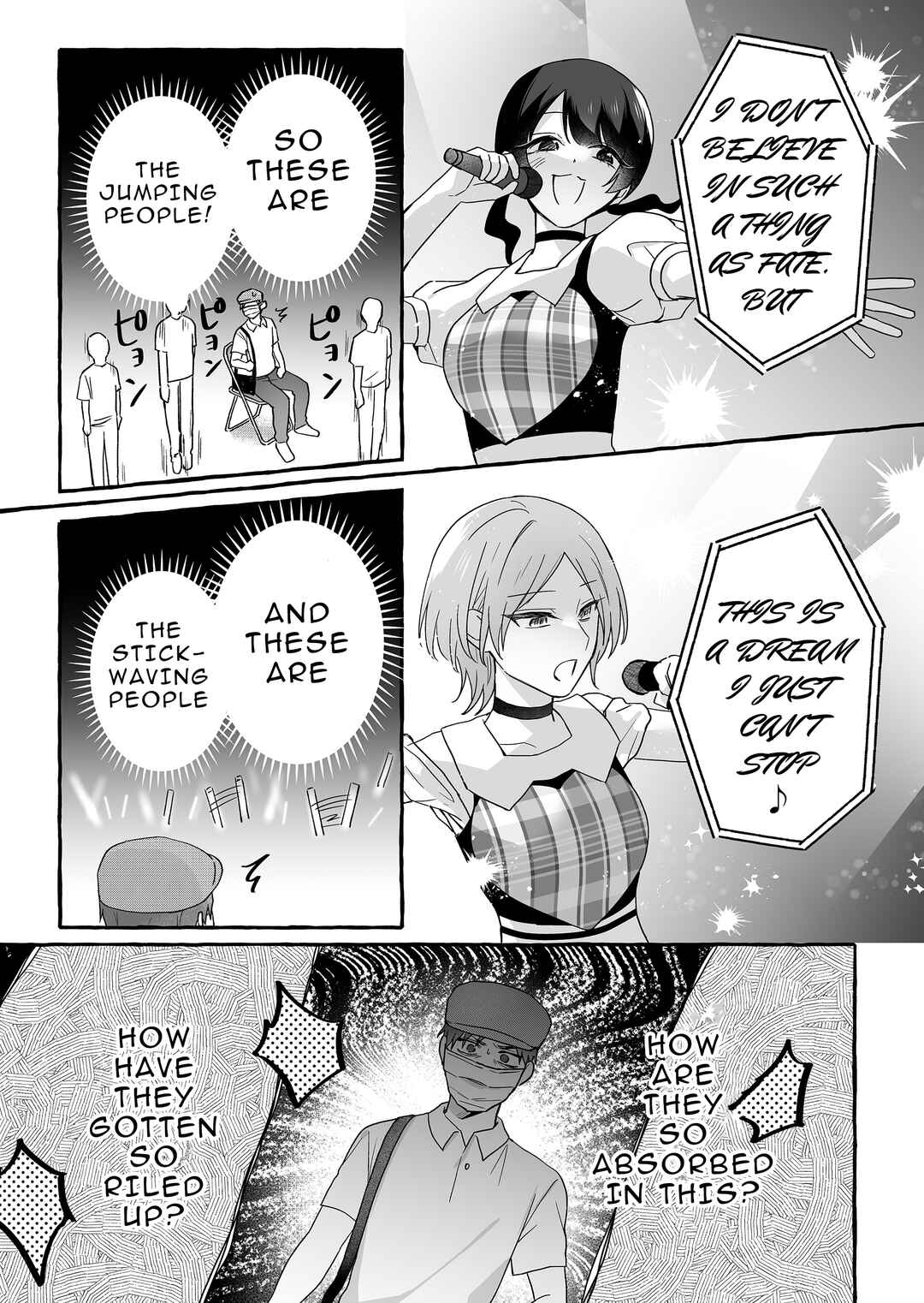 Damedol to Sekai ni 1-nin dake no Fan Chapter 38 - Page 7