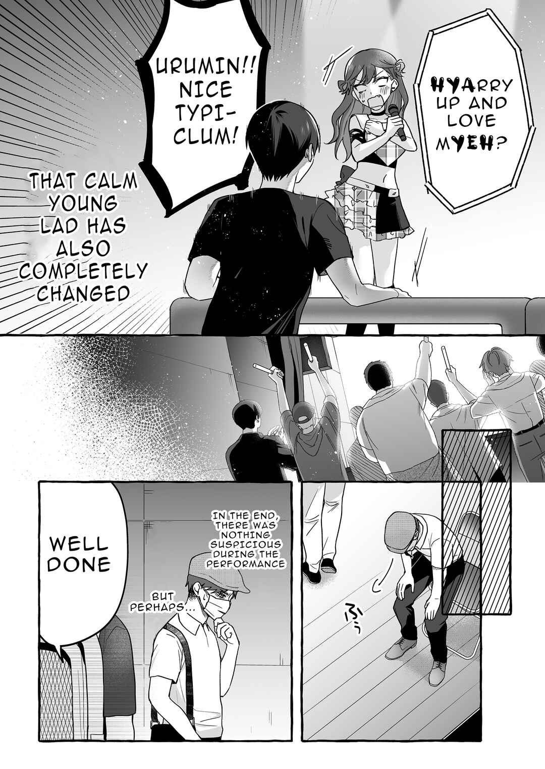 Damedol to Sekai ni 1-nin dake no Fan Chapter 38 - Page 8