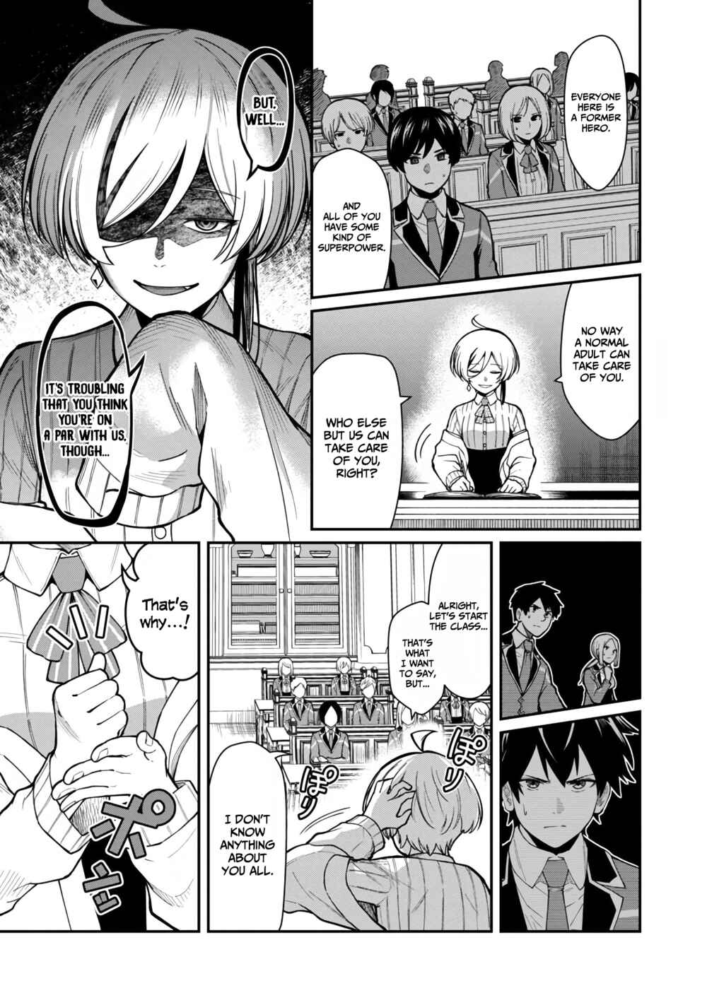 Saikyou no Maou ni Kitaerareta Yuusha, Isekai Kikansha-tachi no Gakuen de Musou Suru Chapter 4 - Page 18