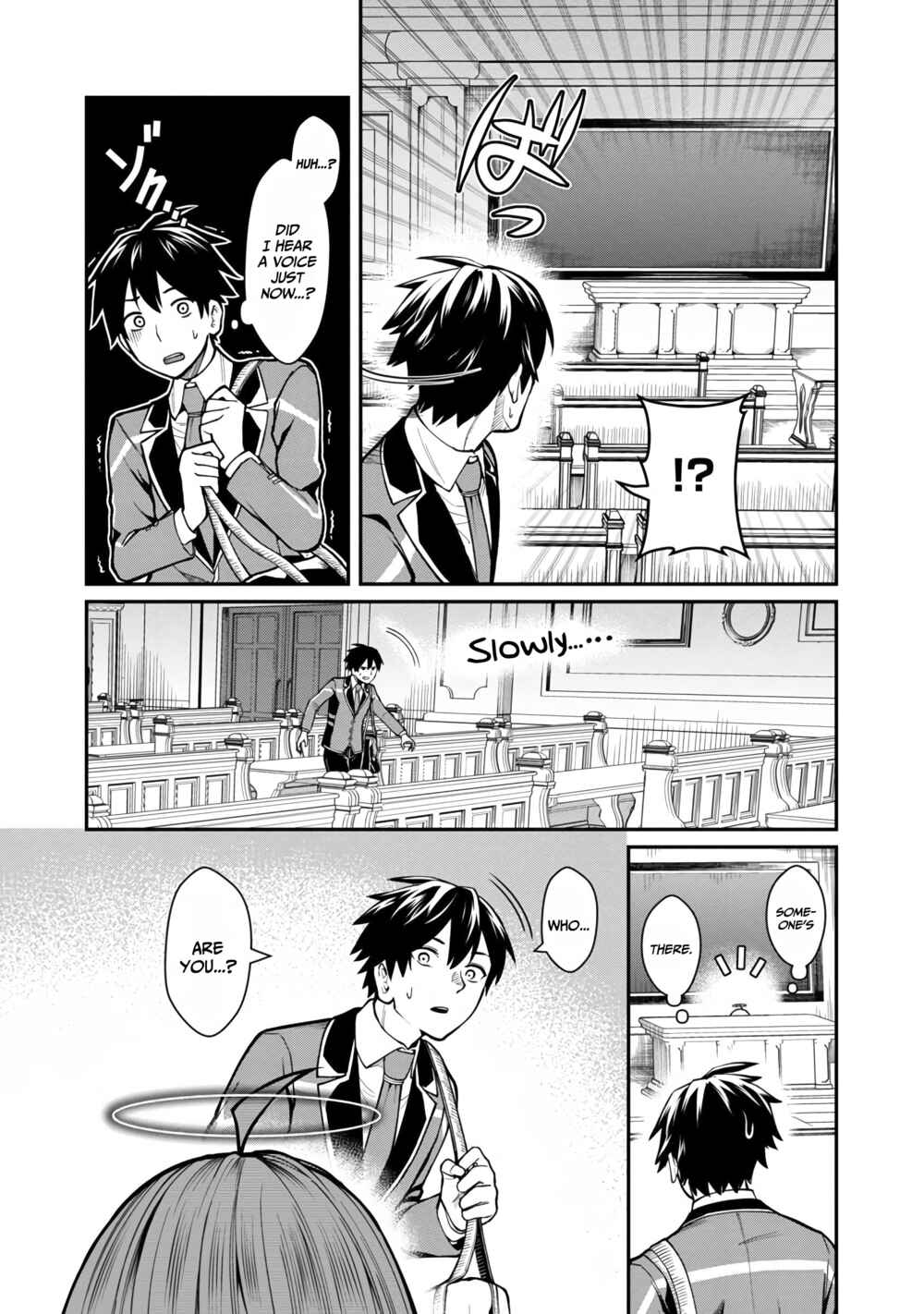 Saikyou no Maou ni Kitaerareta Yuusha, Isekai Kikansha-tachi no Gakuen de Musou Suru Chapter 4 - Page 8
