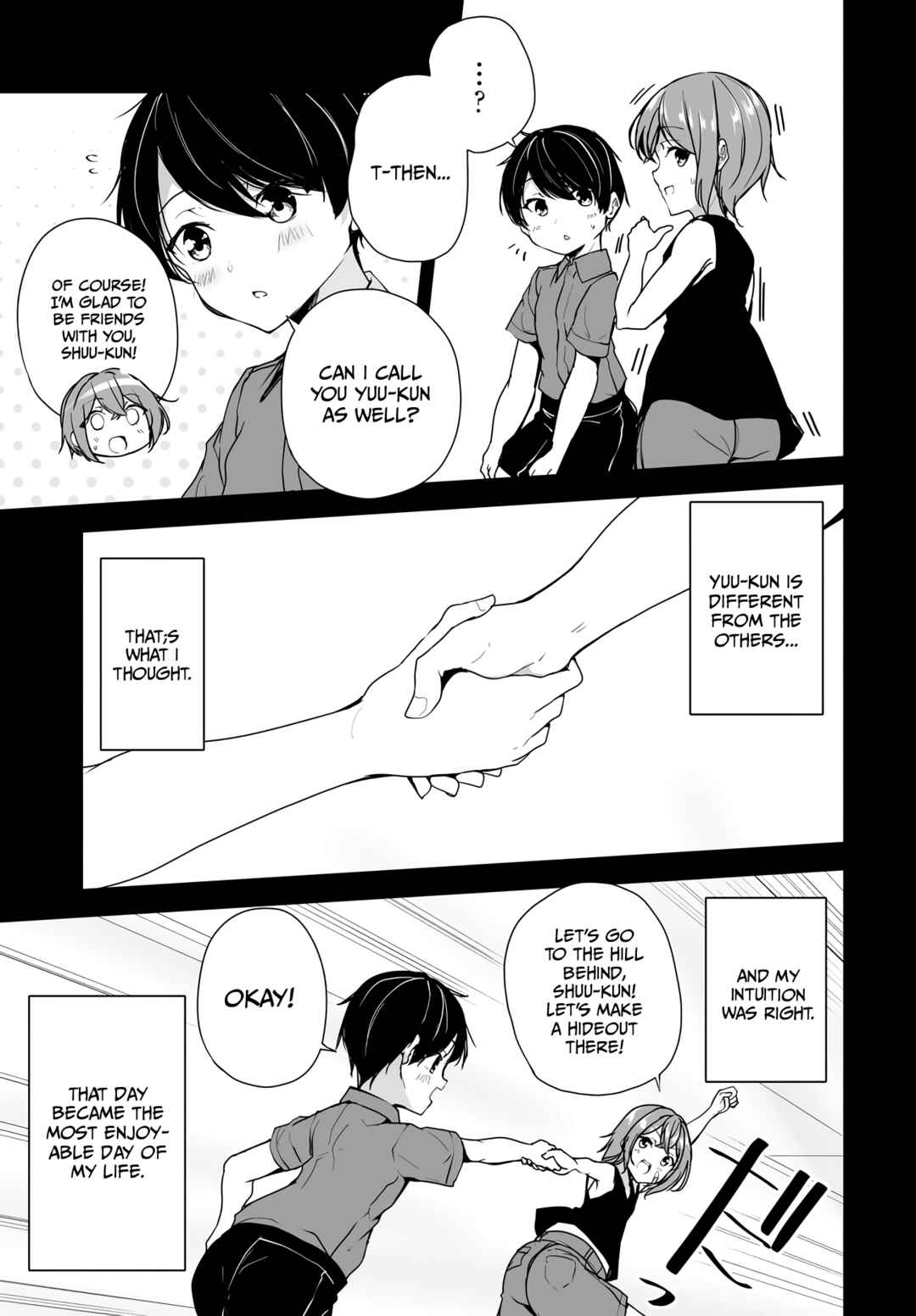 Danshi dato Omotteita Osananajimi tono Shinkon Seikatsu ga Umaku Ikisugiru Ken ni Tsuite Chapter 1.1 - Page 17