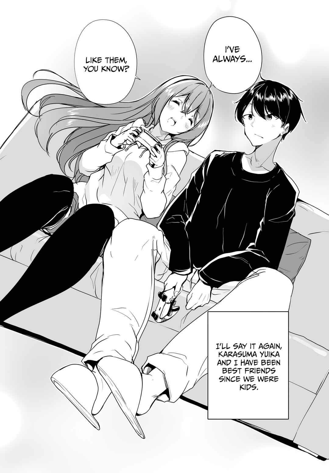 Danshi dato Omotteita Osananajimi tono Shinkon Seikatsu ga Umaku Ikisugiru Ken ni Tsuite Chapter 1.1 - Page 6