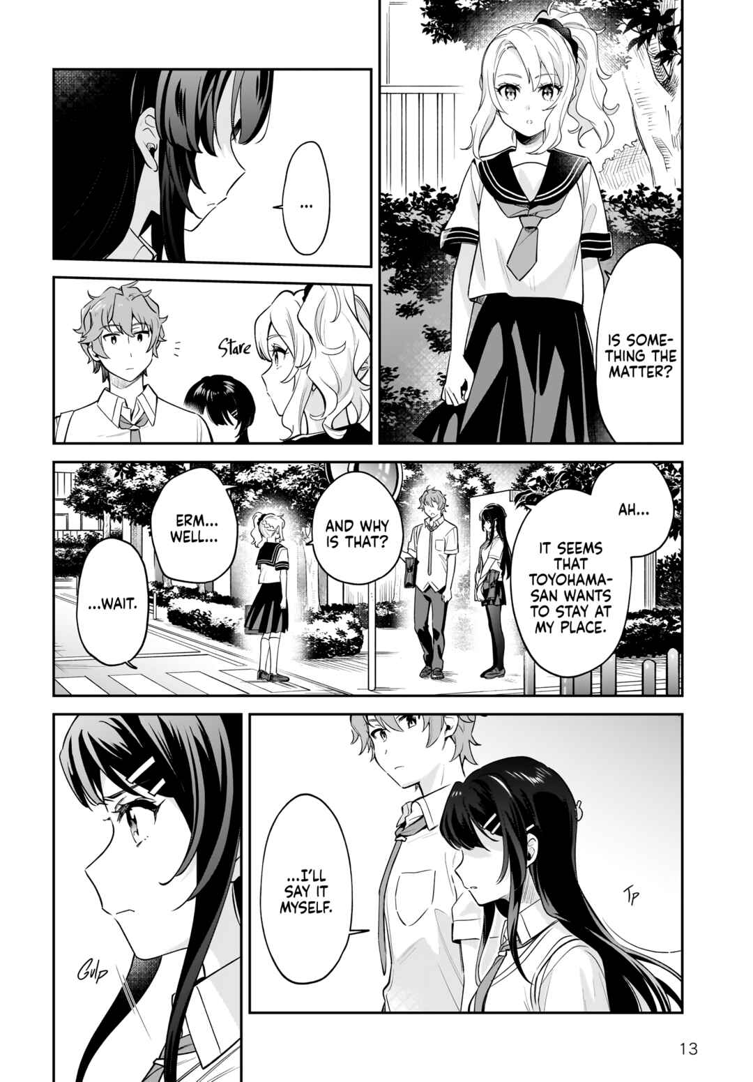 Rascal Does Not Dream of Siscon Idol Chapter 3.2 - Page 13