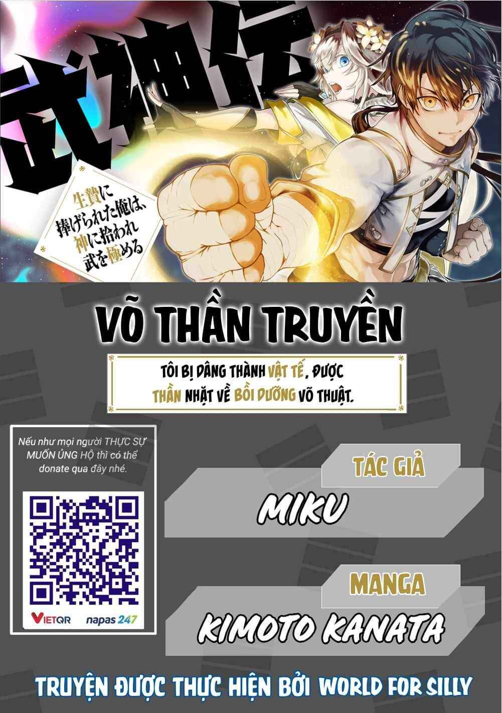 Bushinden - Ikenie ni Sasagerareta Ore wa, Kami ni Hirowaretakeshi wo Kiwameru Chapter 5.1 - Page 1