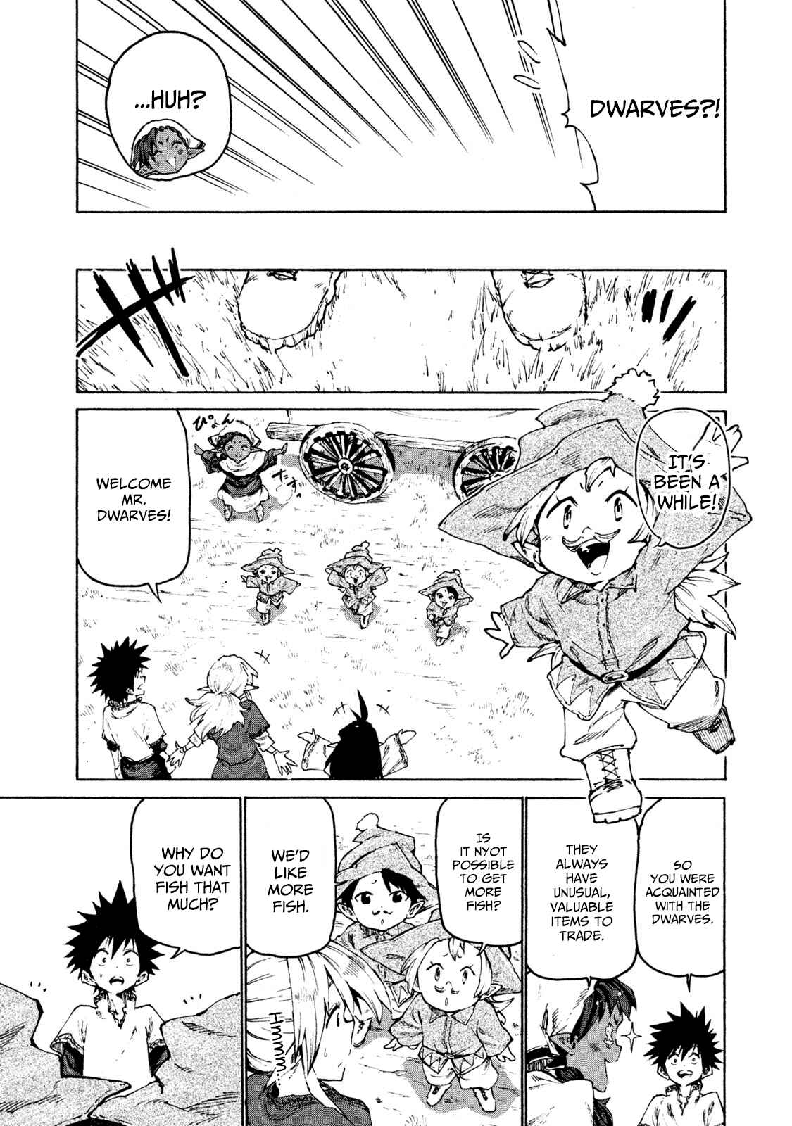 Mazumeshi Elf to Yuuboku gurashi Chapter 28 - Page 13