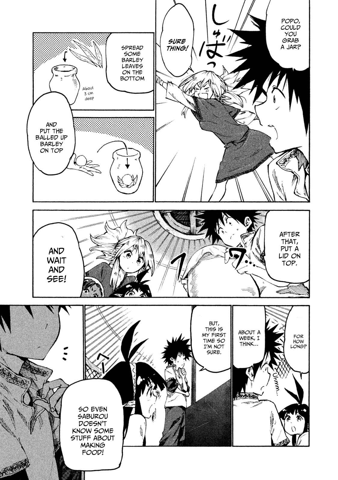 Mazumeshi Elf to Yuuboku gurashi Chapter 28 - Page 19