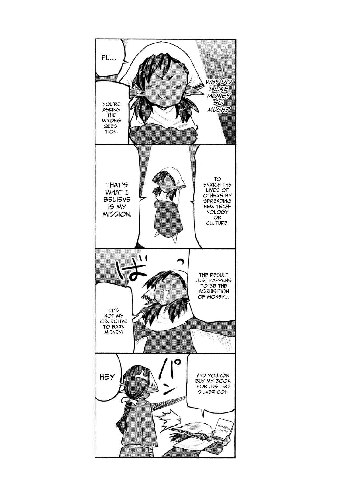 Mazumeshi Elf to Yuuboku gurashi Chapter 28 - Page 22