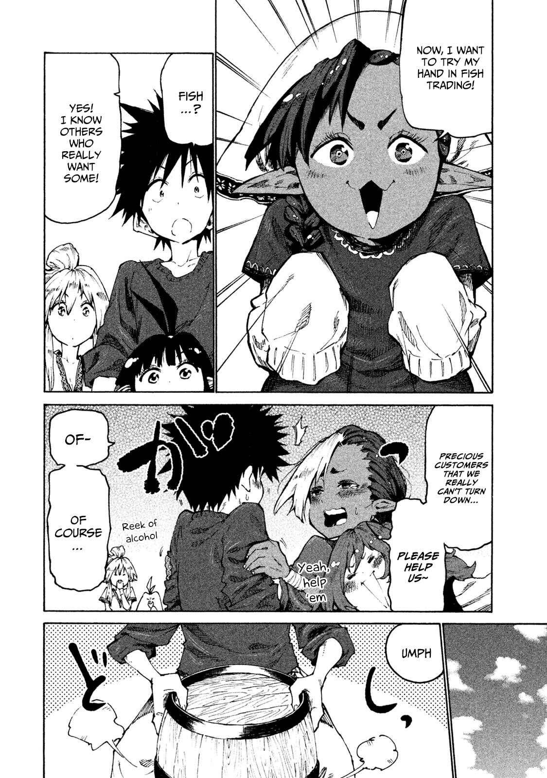Mazumeshi Elf to Yuuboku gurashi Chapter 28 - Page 8