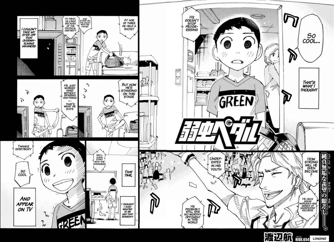 Yowamushi Pedal Chapter 654 - Page 2
