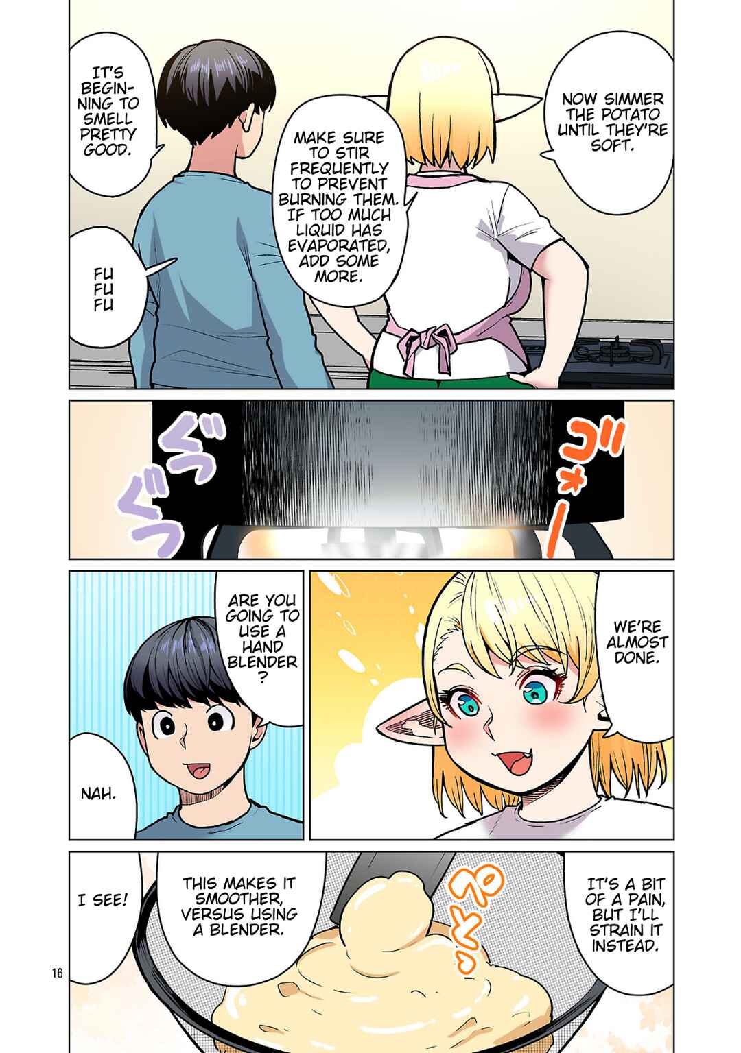 Shin Elf-san wa Yaserarenai. (Official Colored) Chapter 24 - Page 17