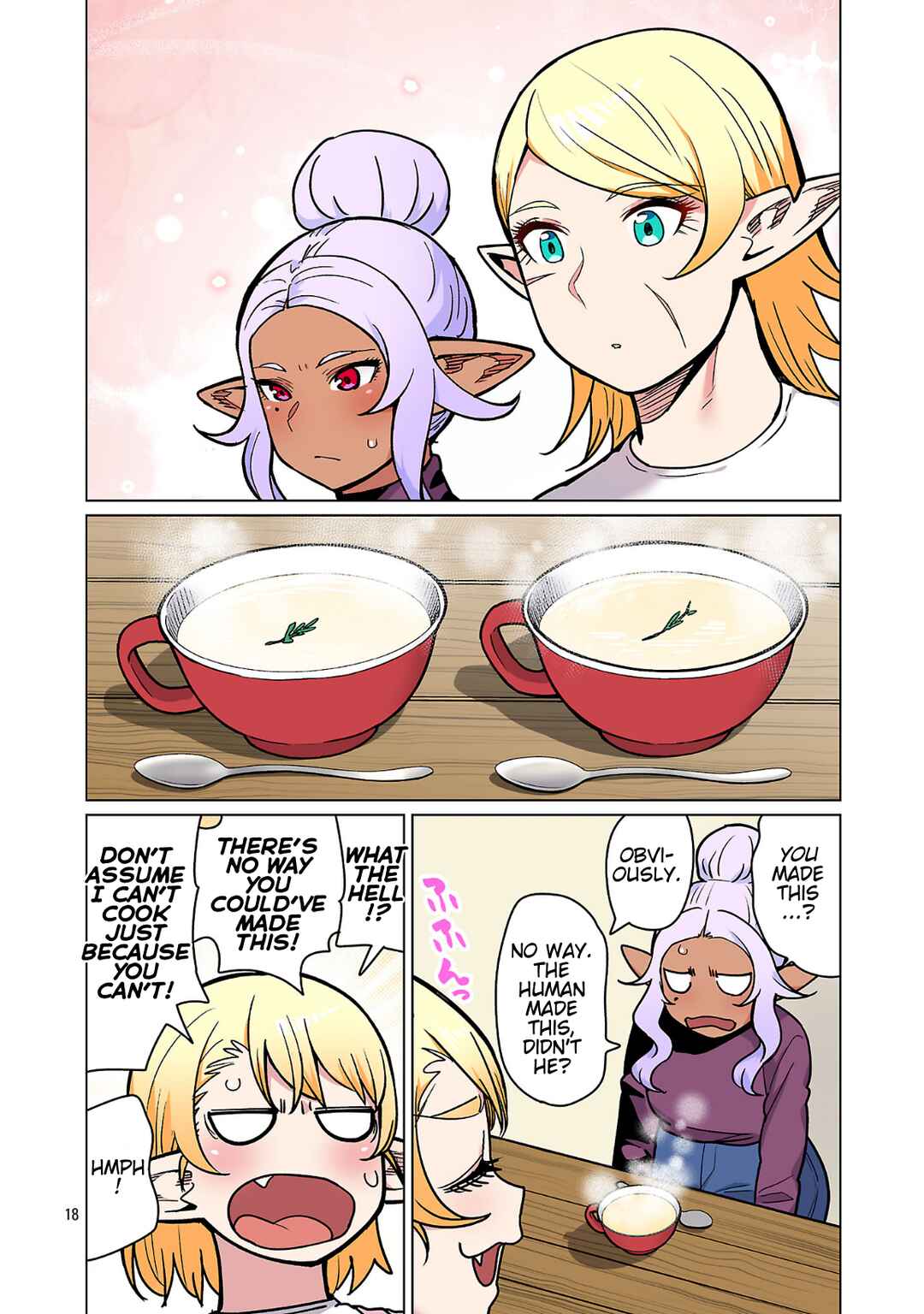 Shin Elf-san wa Yaserarenai. (Official Colored) Chapter 24 - Page 19