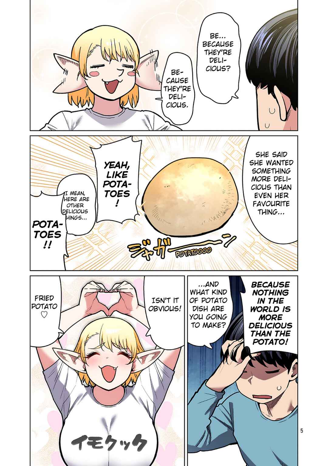 Shin Elf-san wa Yaserarenai. (Official Colored) Chapter 24 - Page 6