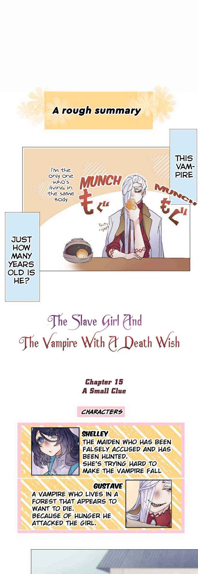 The Slave Girl and the Vampire with a Death Wish Chapter 15 - Page 2