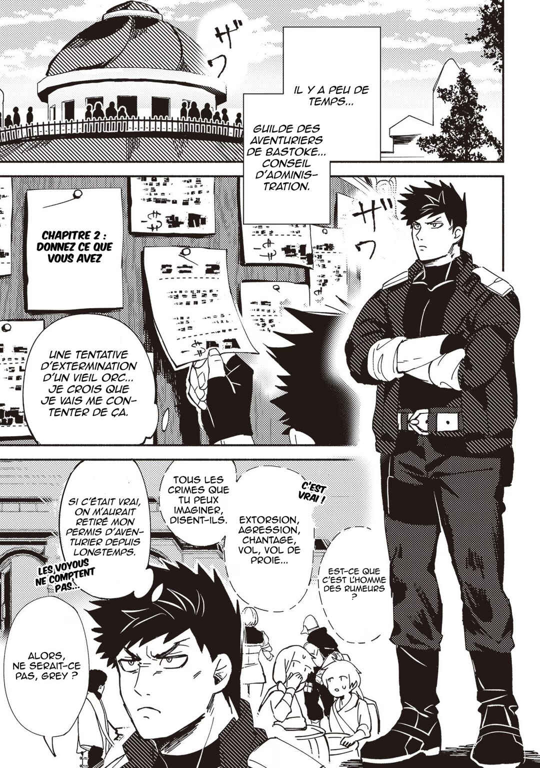 Akunin-zura Shita B-kyuu Boukensha: Shujinkou to Sono Osananajimi-tachi no Papa ni Naru Chapter 2 - Page 2