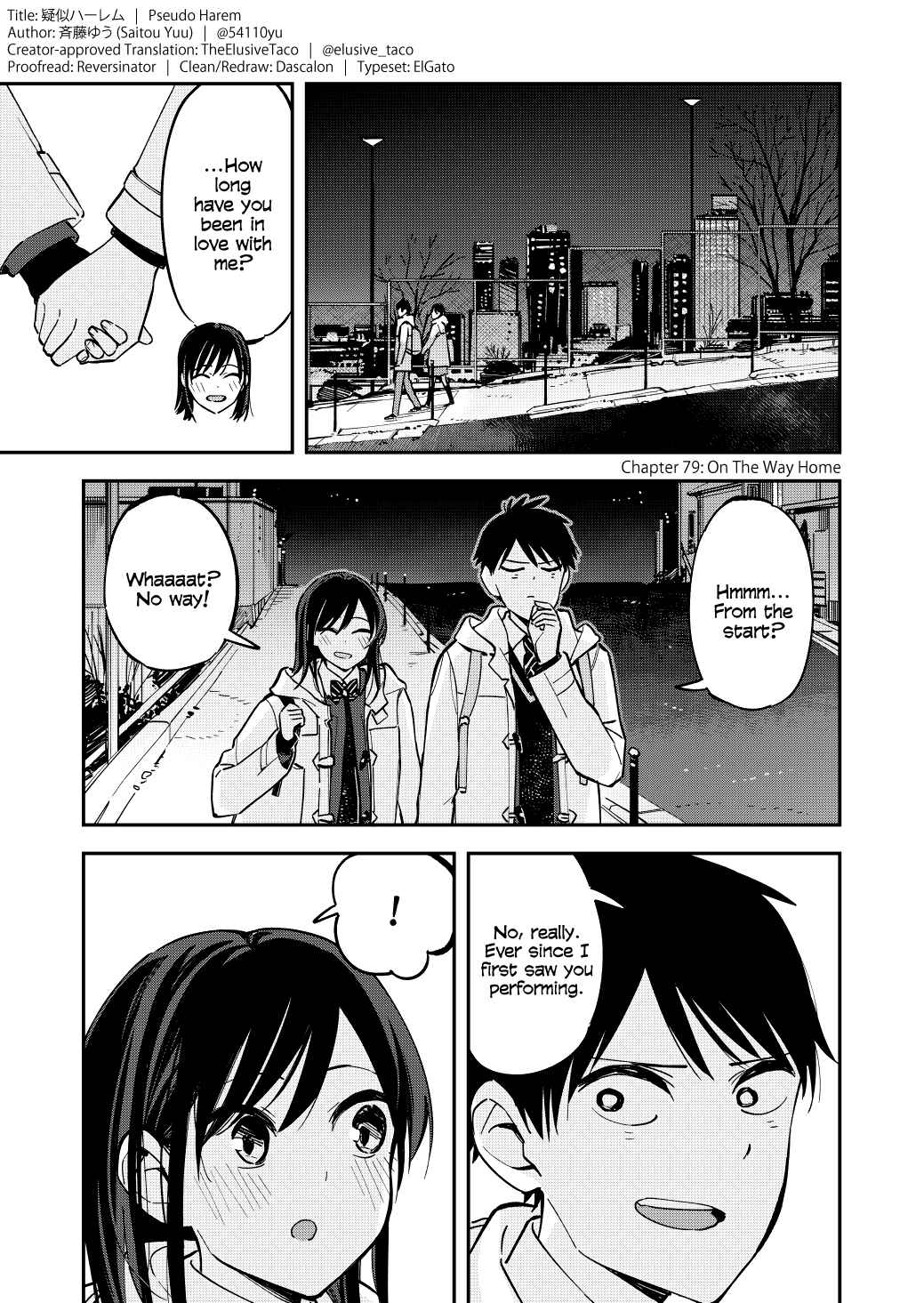 Giji Harem Chapter 79 - Page 1