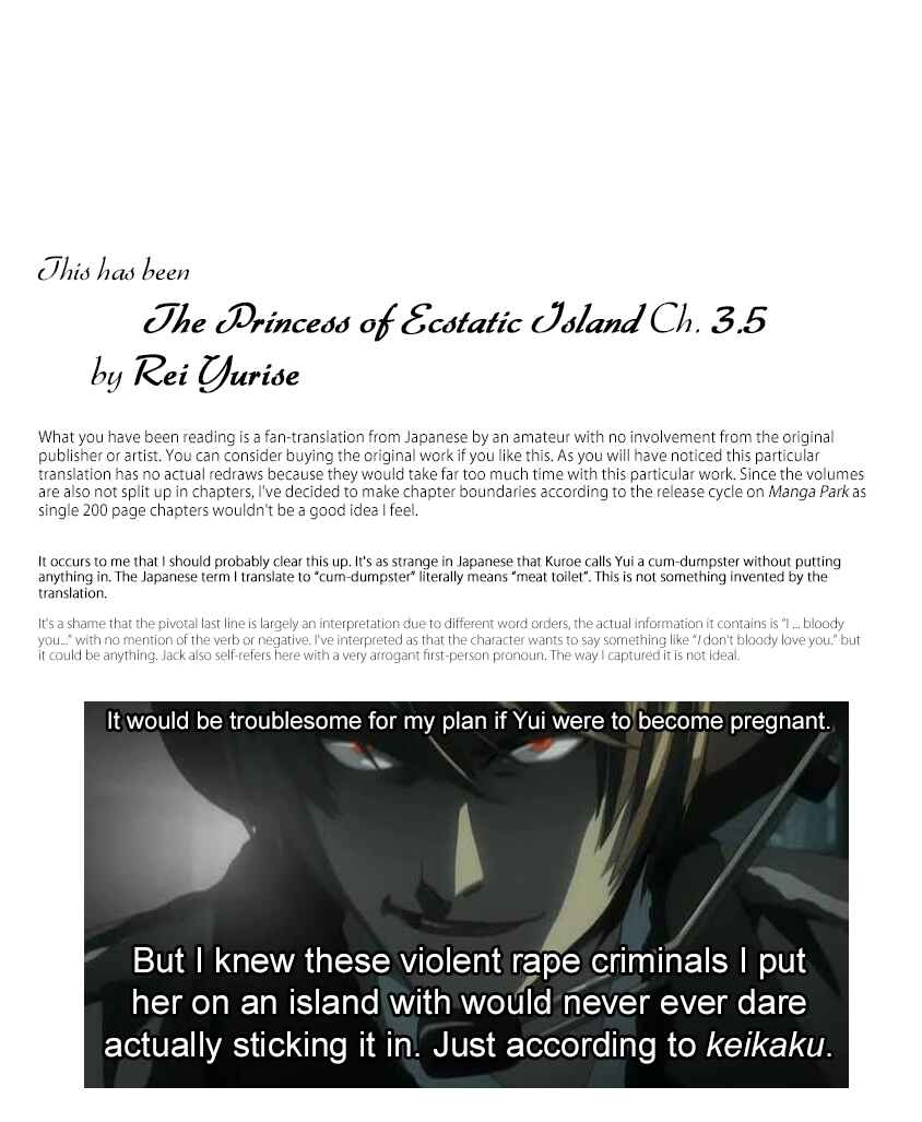 The Princess of Ecstatic Island Chapter 3.5 - Page 26