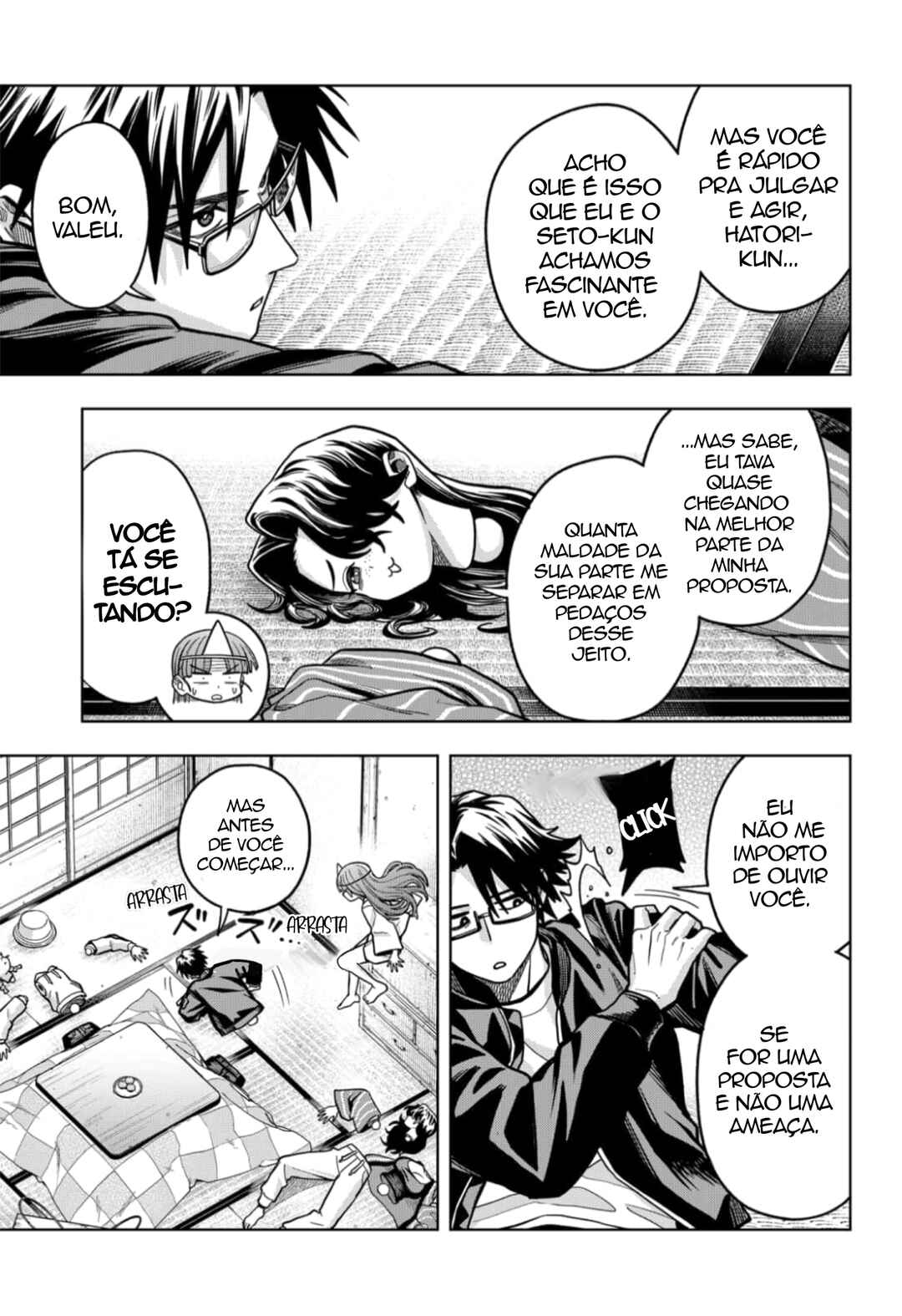 Hatori to Furuta no Hinichijou Sahanji Chapter 9 - Page 15