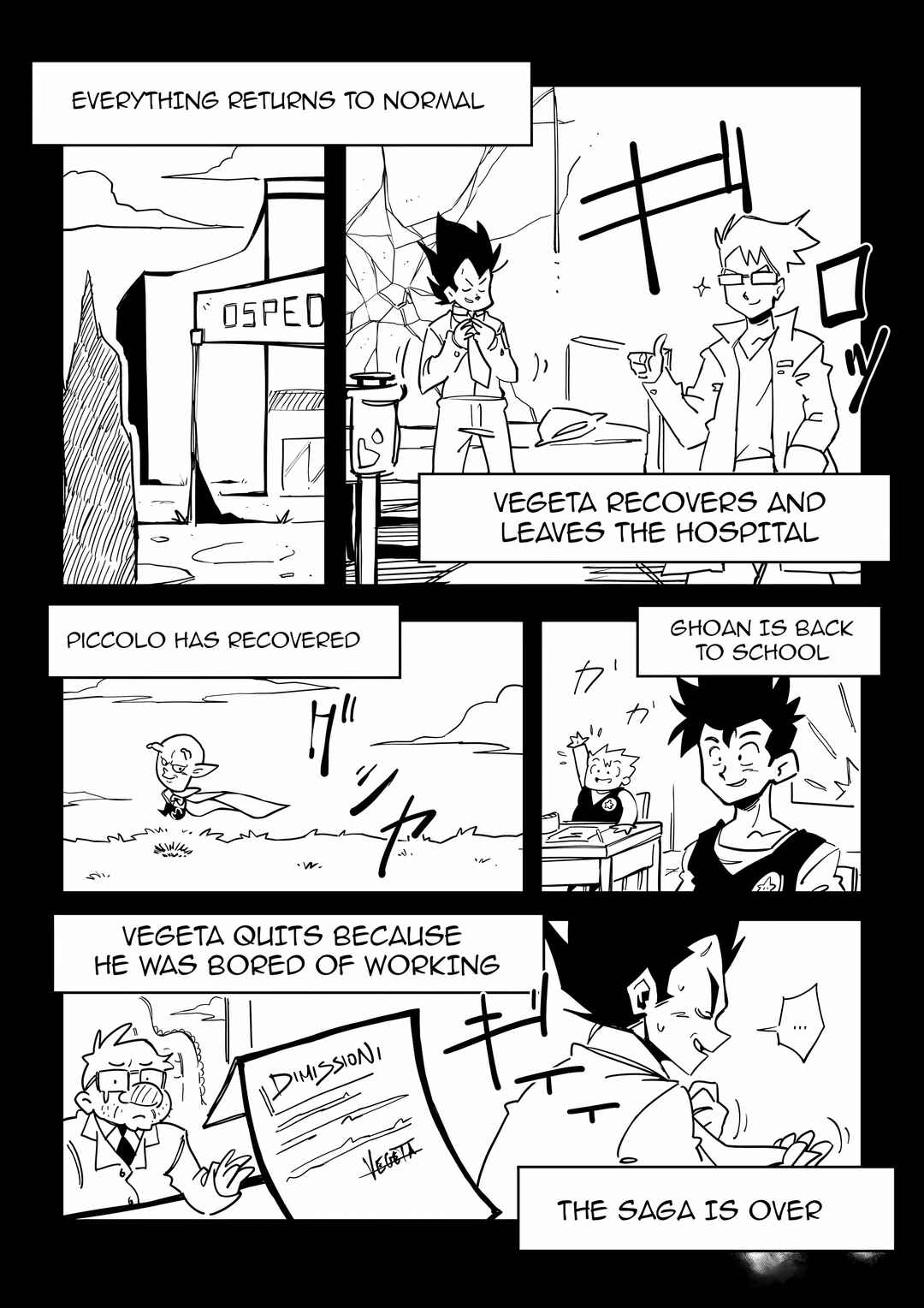 Dragon Ball Z - The Super Warrior Saiyan Warrior Chapter 5 - Page 16
