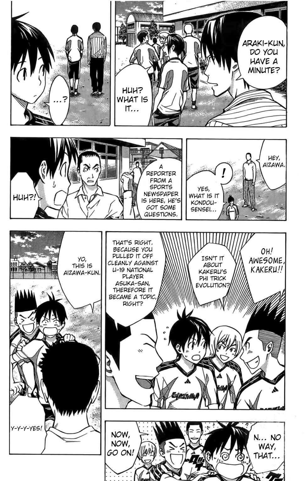 Area no Kishi Chapter 166 - Page 8