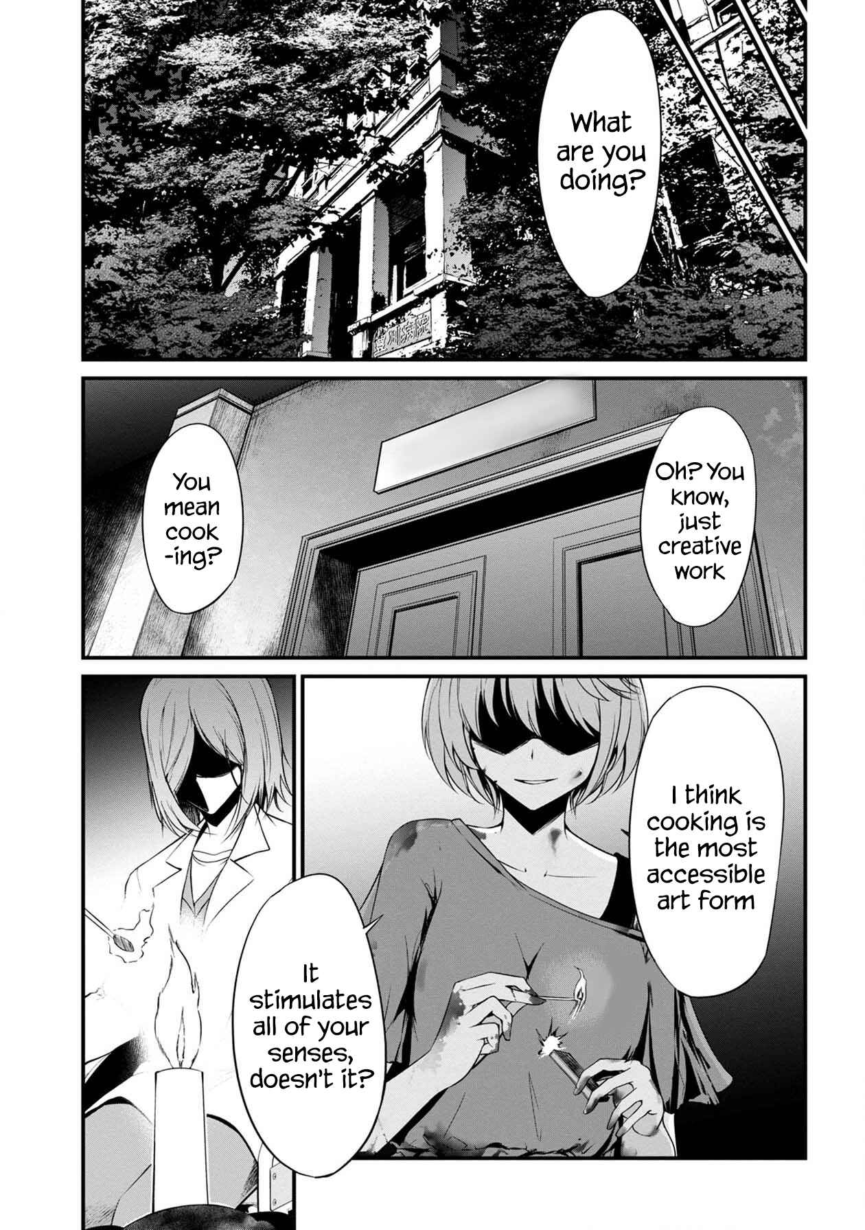 Namae no nai Kaibutsu - Kumo to Shoujo to Ryoki Satsujin Chapter 26 - Page 11