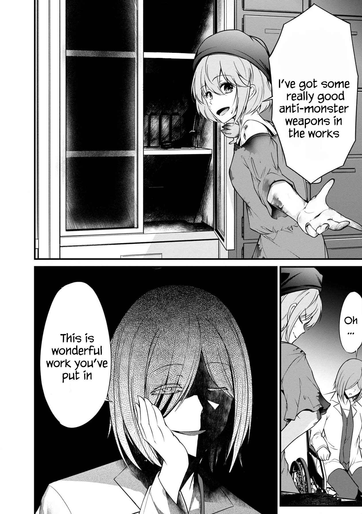Namae no nai Kaibutsu - Kumo to Shoujo to Ryoki Satsujin Chapter 26 - Page 15