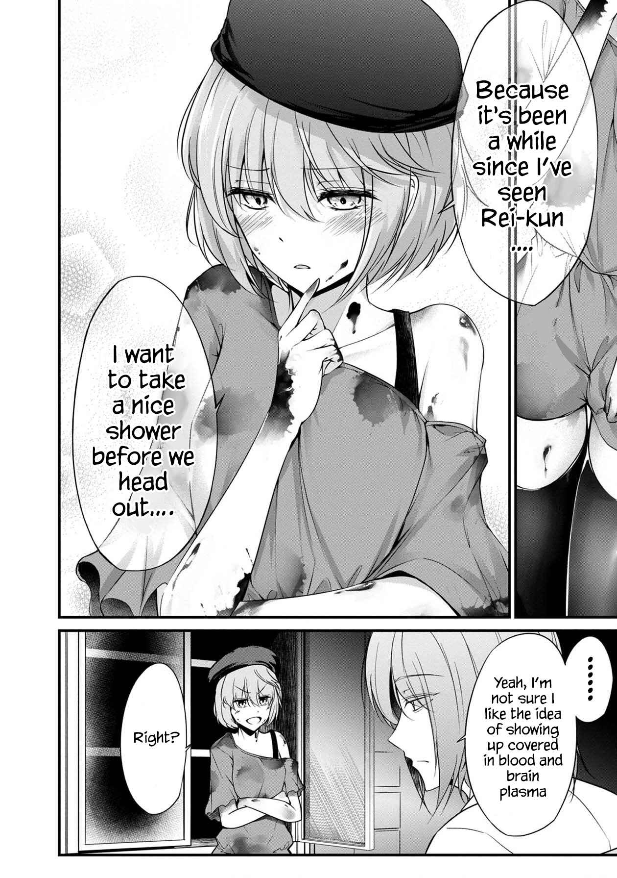 Namae no nai Kaibutsu - Kumo to Shoujo to Ryoki Satsujin Chapter 26 - Page 17