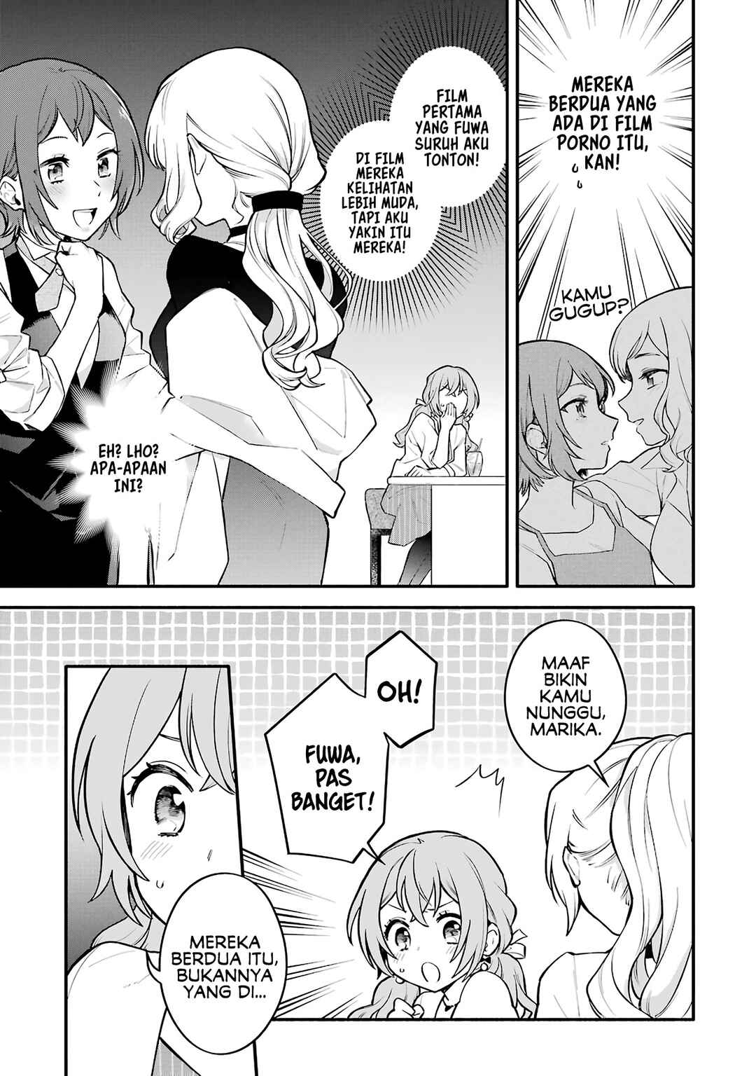 Onna Doushi toka Arienai desho to Iiharu Onnanoko wo, Hyakunichikan de Tetteiteki ni Otosu Yuri no Ohanashi Chapter 5 - Page 12