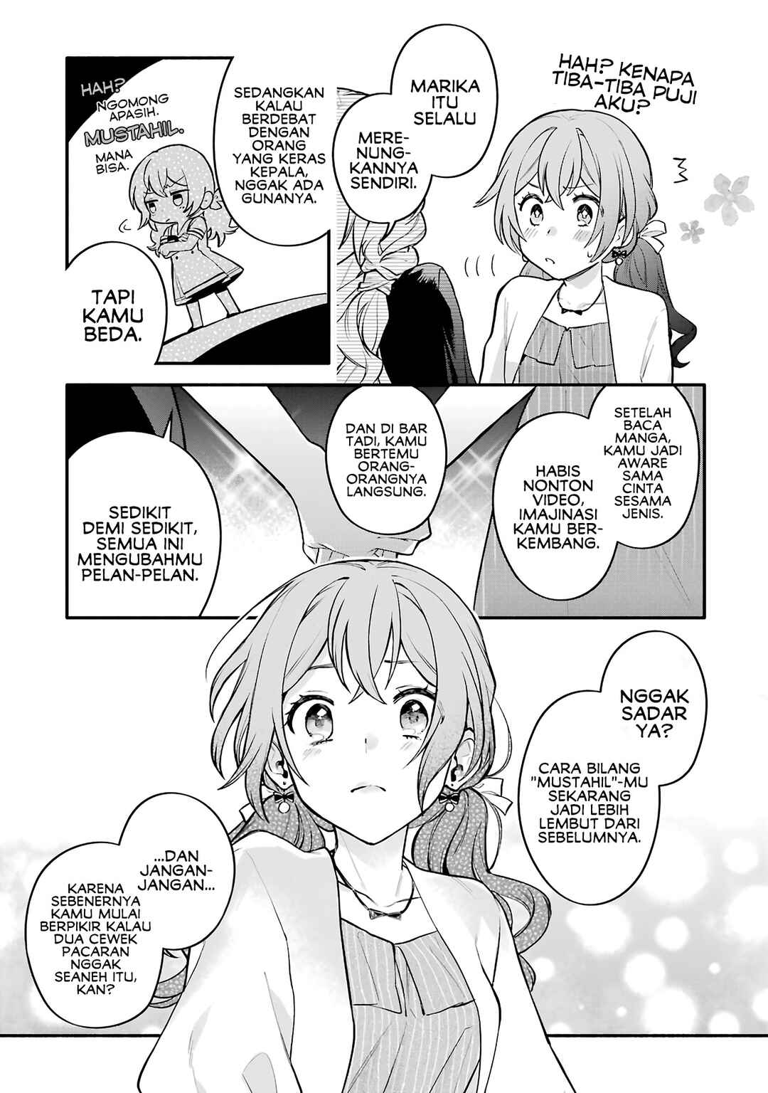 Onna Doushi toka Arienai desho to Iiharu Onnanoko wo, Hyakunichikan de Tetteiteki ni Otosu Yuri no Ohanashi Chapter 5 - Page 34