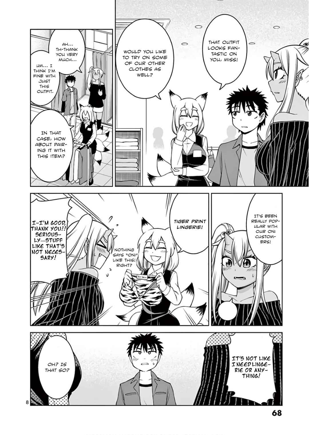 Oni Gyaru-san! Kikisemaru!! Chapter 3 - Page 8