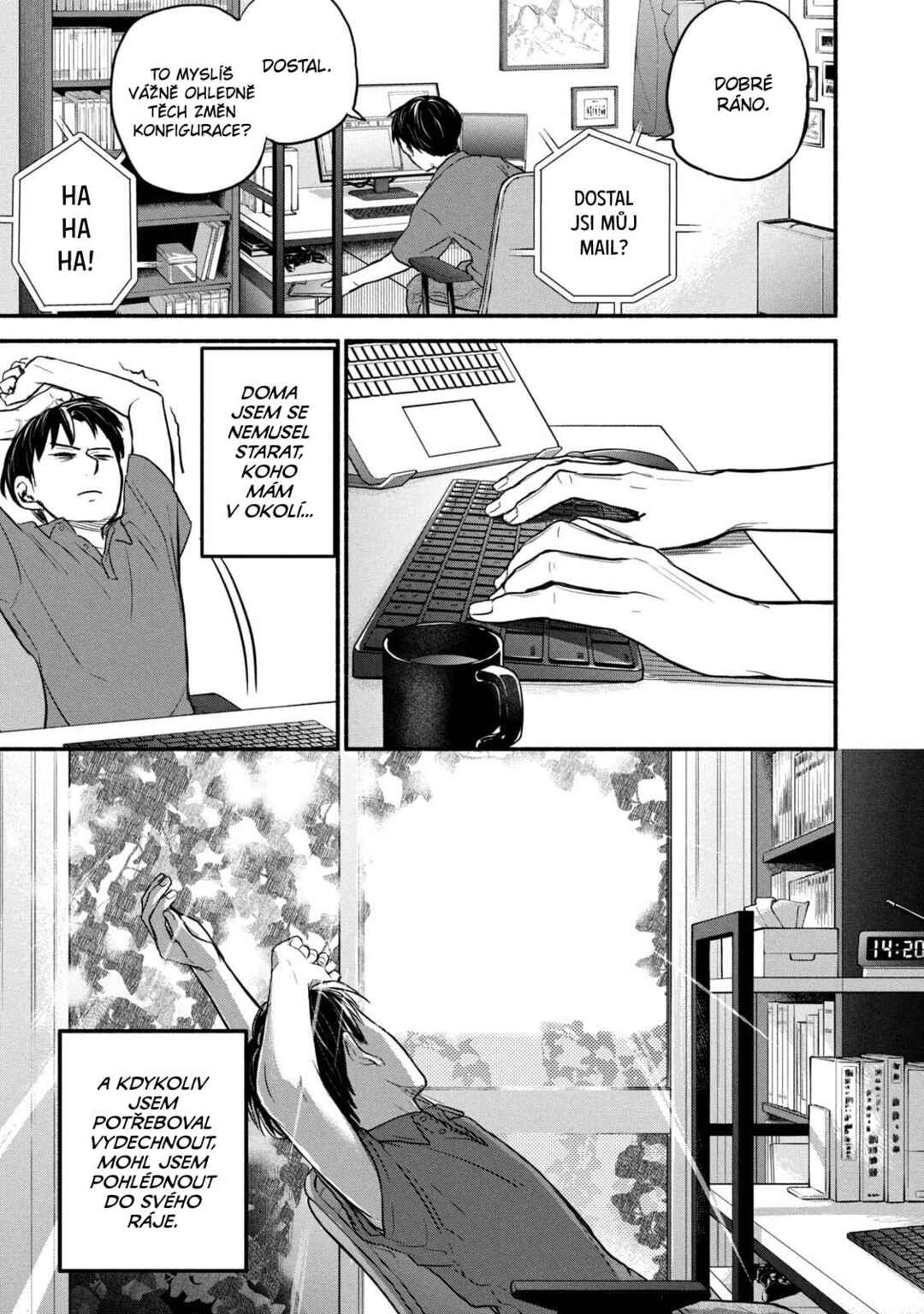 Telework Yotabanashi Chapter 4 - Page 3