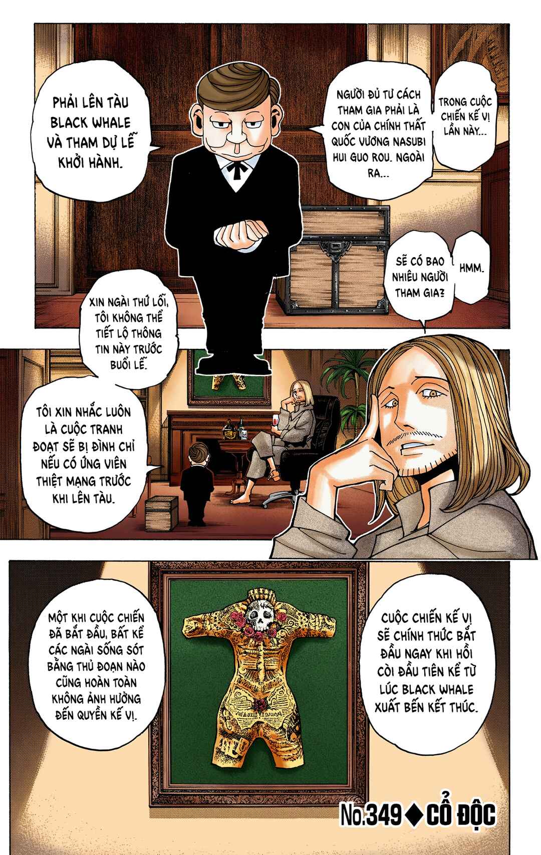 Hunter x Hunter (Official Colored) Chapter 349 - Page 1