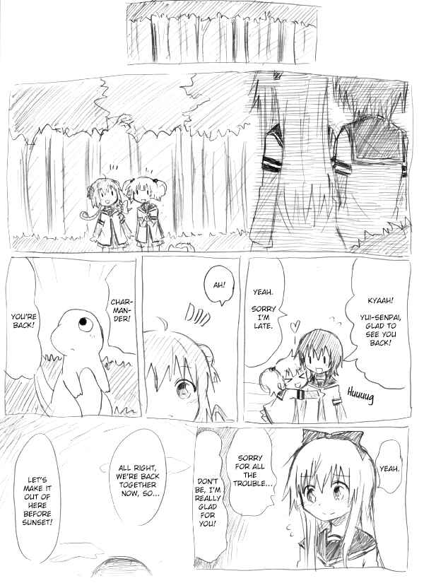 YuruYuri & Pokémon - Something about YuruYuri and Pokémon (Doujinshi) Chapter 3 - Page 46