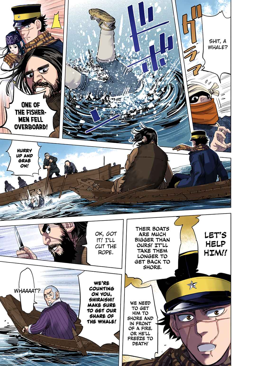 Golden Kamuy (Official Colored) Chapter 38 - Page 13